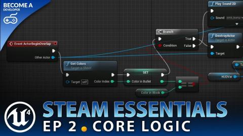 Core Network Logic - #2 Unreal Engine 4 Steam Multiplayer Essentials