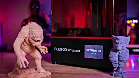 Affordable 8K Resin 3D Printer - Elegoo Saturn 8K
