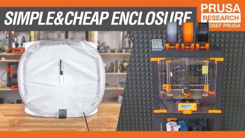 How to build a simple and cheap 3D printer enclosure