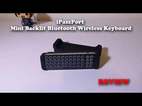 iPazzPort Mini Backlit Bluetooth Wireless Keyboard REVIEW