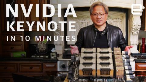 NVIDIA GTC 2020 Keynote in 10 minutes: Updated RTX and A100 GPU system