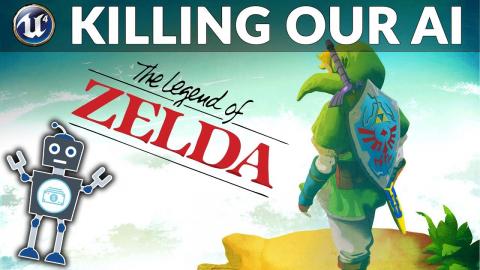 Creating & Damaging AI - #5 Let's Create Legends Of Zelda (Unreal Engine 4)