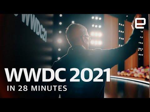 Apple's WWDC 2021 keynote in 28 minutes