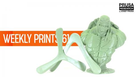Weekly 3D Prints #61 PETG Pistachio Green