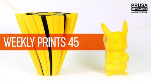 Weekly 3D Prints #45 PLA Pineapple Yellow