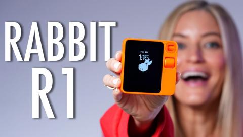 Handheld AI! The new r1 from rabbit