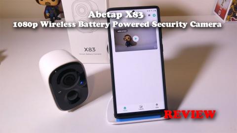 Abetap X83 1080p Wireless Security Camera REVIEW