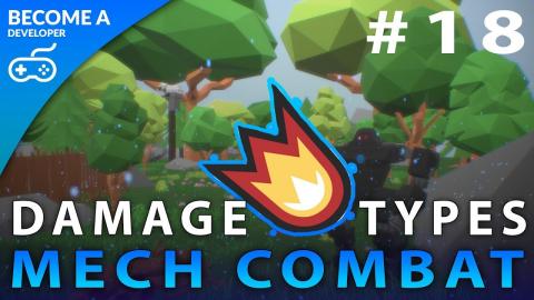 Damage Types - #18 Creating A Mech Combat Game with Unreal Engine 4