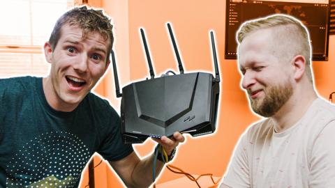 Upgrading our WORST Wifi Setup - NETGEAR Nighthawk Pro Gaming Router Showcase