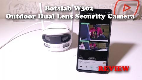 Botslab W302 Outdoor Dual Lens Security Camera REVIEW