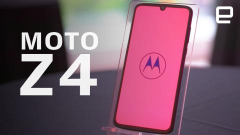 Moto Z4 Hands-On: another take on the modular phone