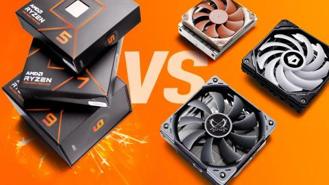 This Might NOT be a Bad Idea - Ryzen 7000 vs Low Profile Coolers