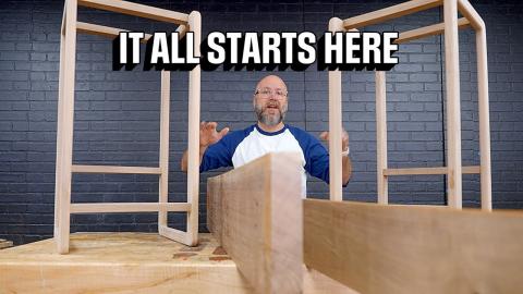 When a woodworker flips a house: BAR STOOLS