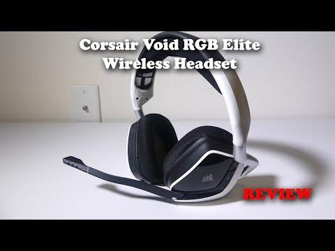 Corsair Void RGB Elite Wireless Gaming Headset Review and Mic Test