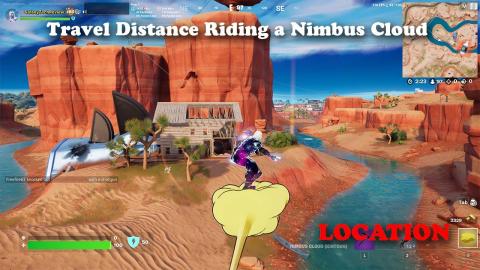 Travel Distance Riding a Nimbus Cloud  Fortnite