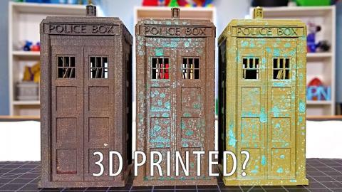 3D Printing with Metal Composites and adding a Patina and Oxidation!