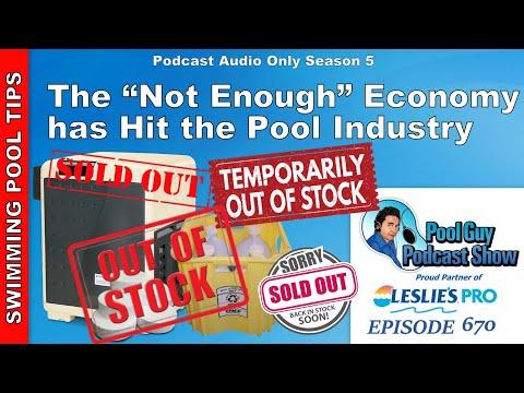 The "Not Enough" Economy has Hit the Pool Industry!