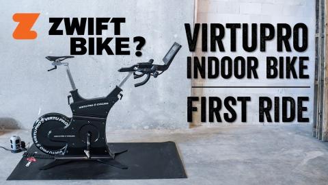 Zwift invested in this indoor bike: Is it the future? // VirtuPro Cycling First Look