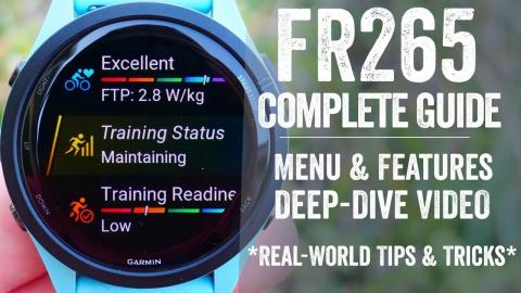 Garmin Forerunner 265/265S: The Complete Beginners Guide