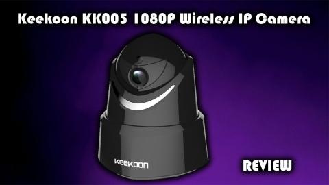 KeeKoon KK005 1080P WiFi IP Camera Review and App Setup