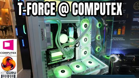 Computex 2023: T-Force demos DDR5 and... SSD liquid coolers?!