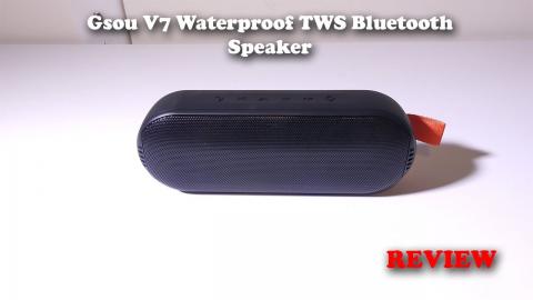 Gsou V7 Waterproof Bluetooth Speaker REVIEW