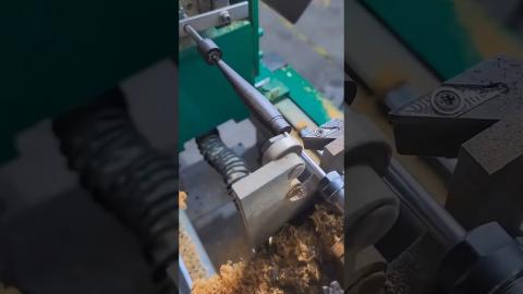 Satisfying Wooden Lathe ???????????????? #tools #satisfying #shorts