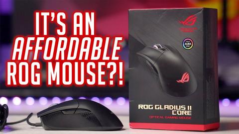 ASUS ROG Gladius II Core Review - a solid mouse under £45!