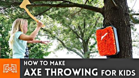 How to Make Axe Throwing For Kids