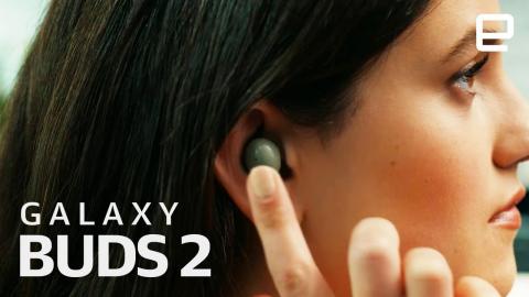 Samsung Galaxy Buds 2 at Galaxy Unpacked 2021 under 2minutes