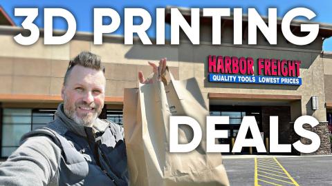 Awesome 3D Printing Accessories at Harbor Freight