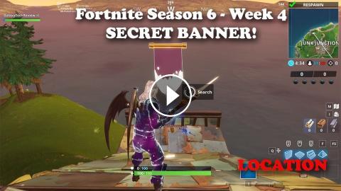 Fortnite Season 6 Week 4 Loading Screen And Battle Star Location - fortnite season 6 week 4 loading screen and battle star location it s a banner this week