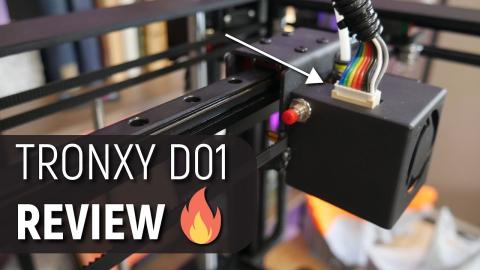 The Tronxy D01 is a Solid CoreXY, Linear Rail 3D Printer... BUT