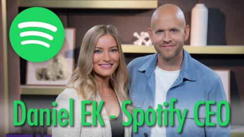 Daniel Ek Spotify CEO on their new redesign and video on Spotify!