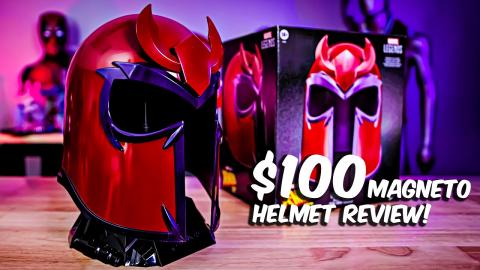 $100 Magneto Helmet Review | Hasbro Toys Marvel Legends