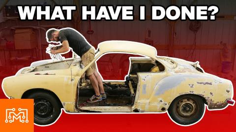 Ripping Apart My Karmann Ghia | I Like To Make Stuff