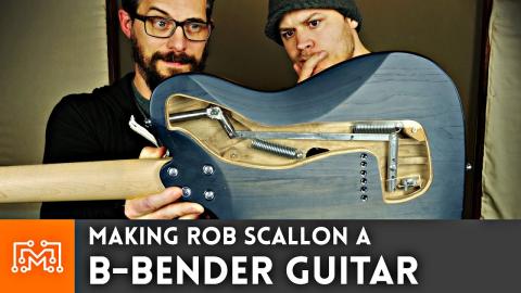 Making A B Bender Guitar for Rob Scallon