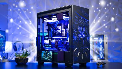 This $5000 Black Panther PC build turned out INSANE!