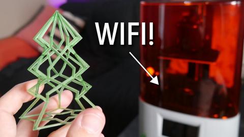 The NOVA3D Elfin has WIFI and comes factory leveled. Resin 3D Printer Review