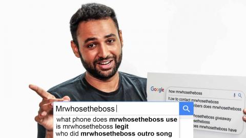 Mrwhosetheboss Answers the Web's Most Searched Questions | WIRED