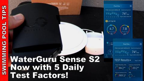 WaterGuru Sense S2 Now with 5 Daily Test Factors!