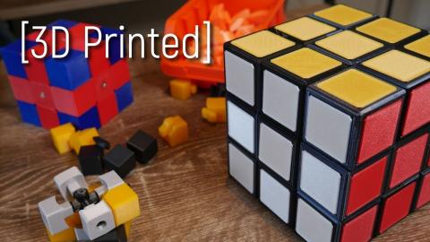 The Rubik's Cube Mechanism - 3D Printed!