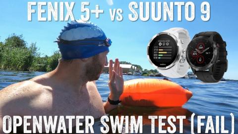 Fenix 5 Plus vs Suunto 9: Openwater Swim Shootout (Failboat)