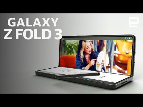 Samsung Galaxy Z fold 3 at Galaxy Unpacked 2021 under 5 minutes