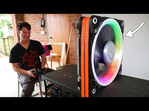 I Made the World's Most POWERFUL PC Fan.