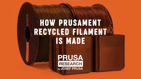 How is Recycled Prusament made