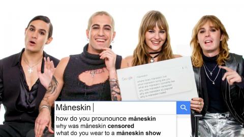 Måneskin Answer the Web's Most Searched Questions | WIRED