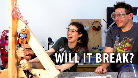 Will It Break? Breaking Brackets Part 2 - 3D Printing and Breaking them FOR SCIENCE