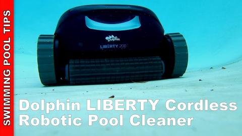 Dolphin LIBERTY Cordless Robotic Pool Cleaner Full Review