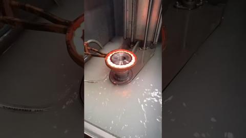 Satisfying Metal Heat Treatment Process????????????????#satisfying #shorts